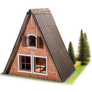 Building set - finn cottage - 160 pieces